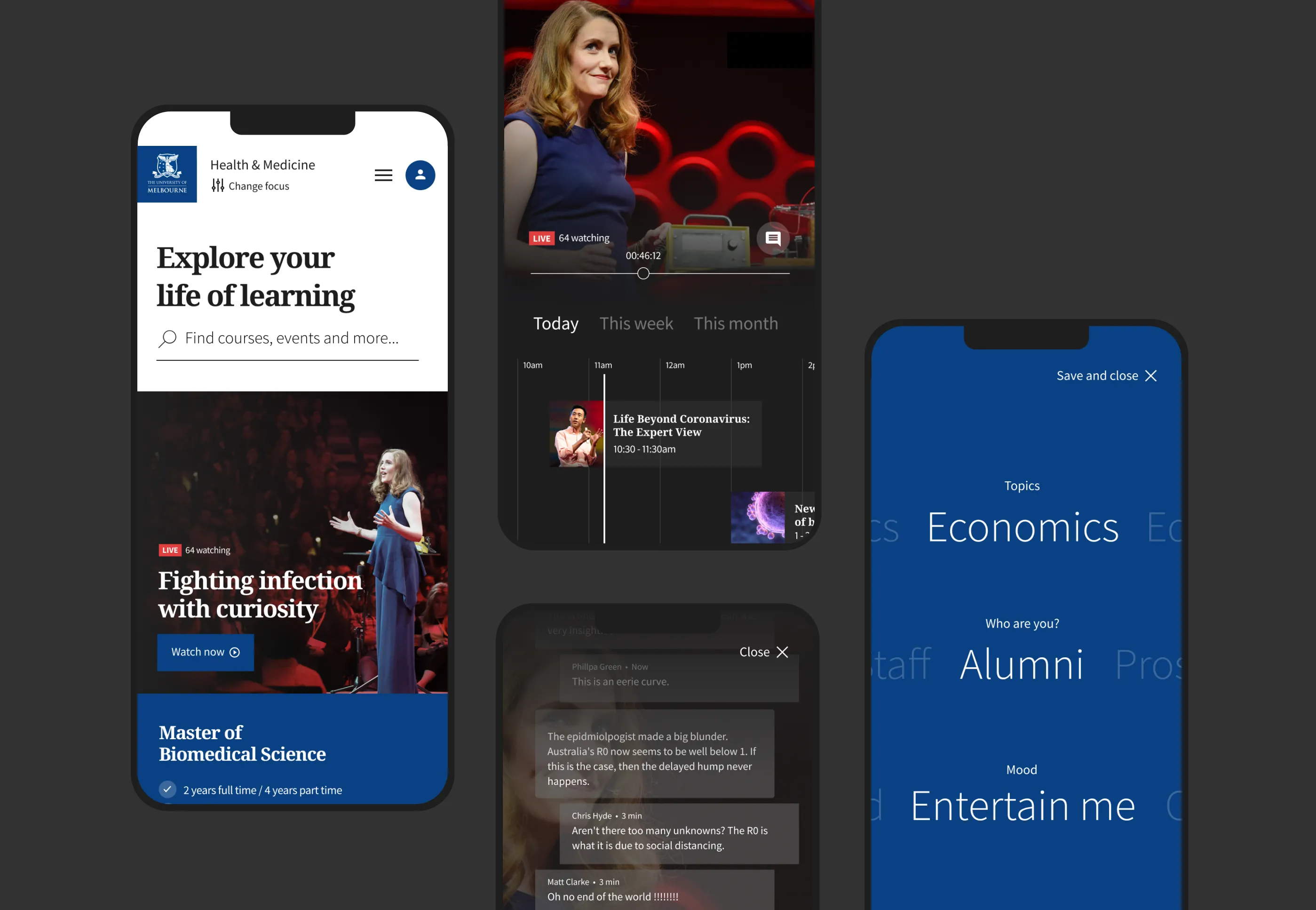 Today university of melbourne vision a
