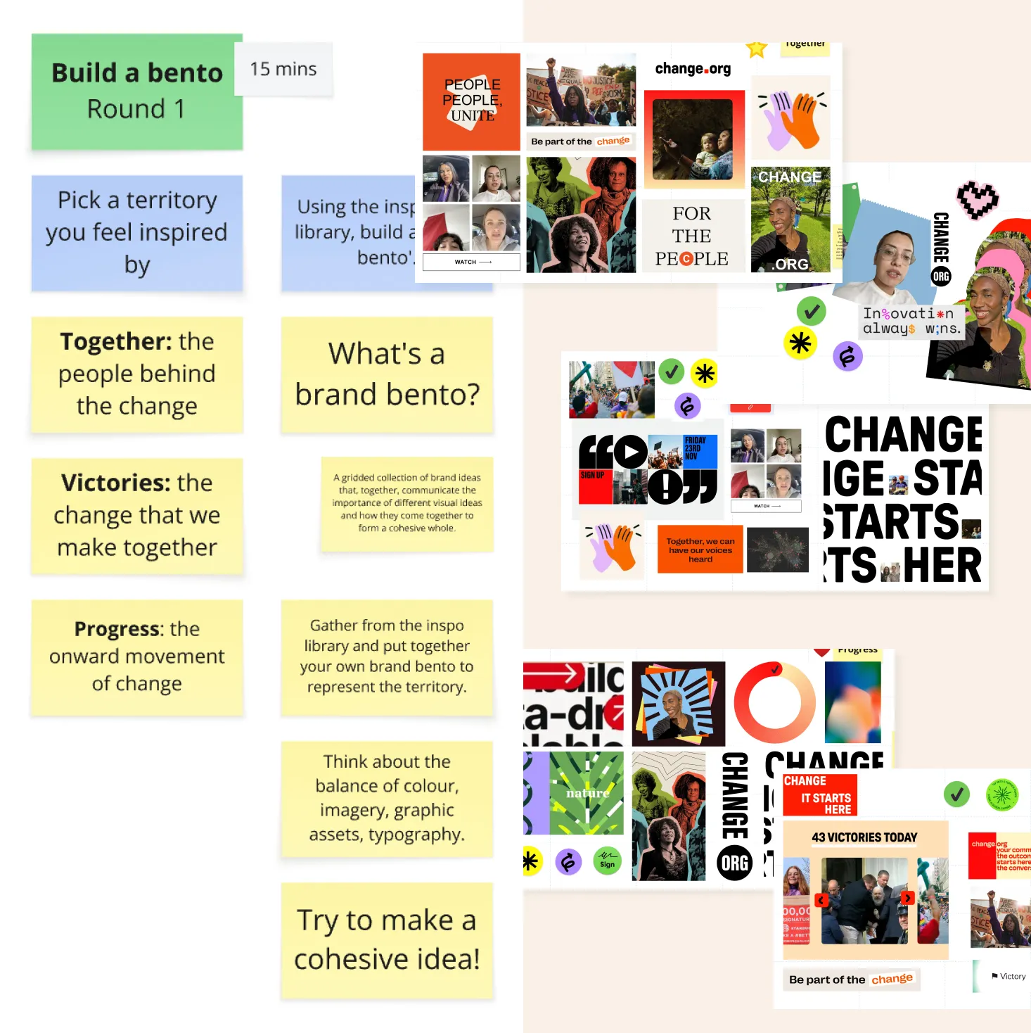 Change org Today