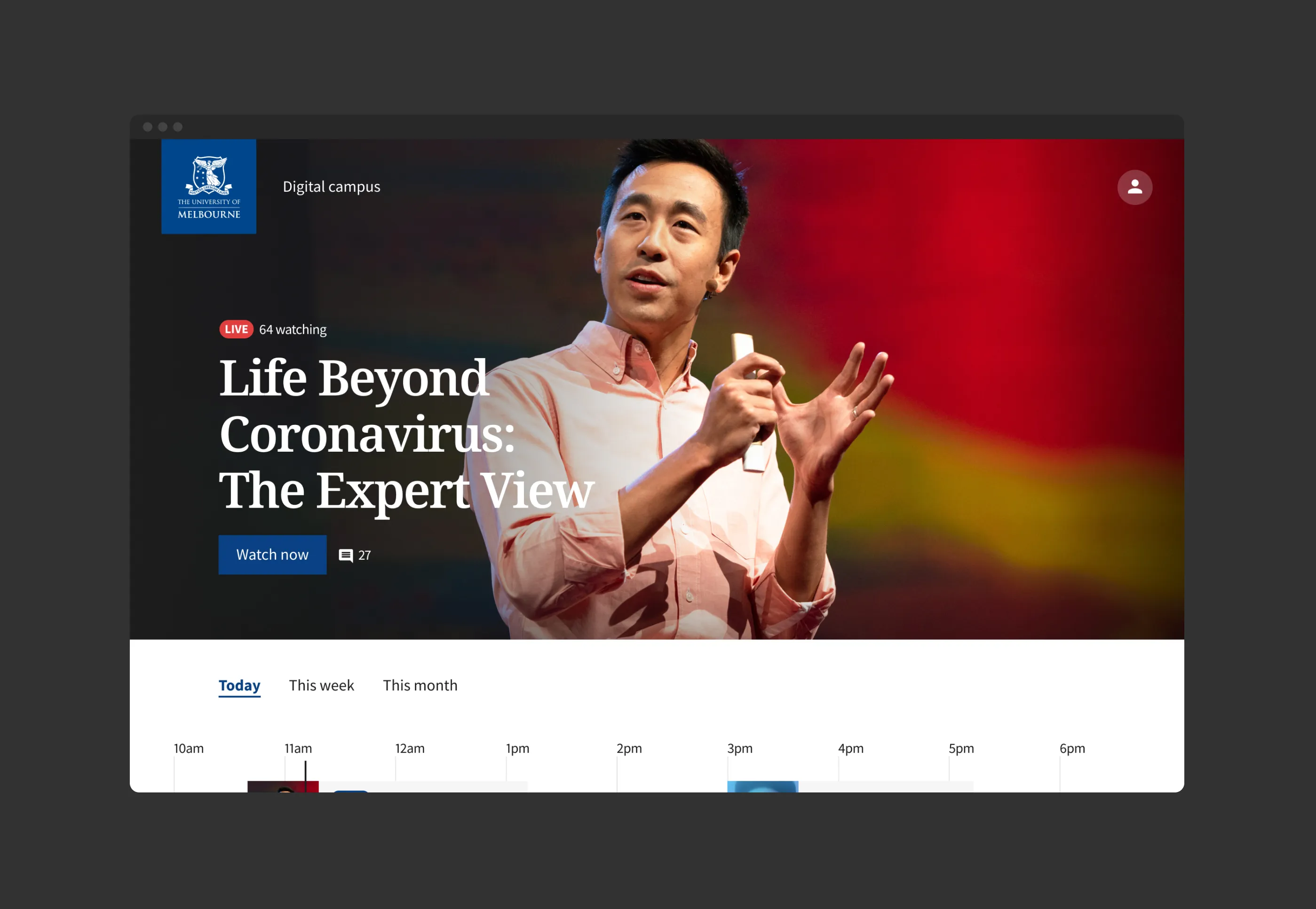 Today university of melbourne vision b