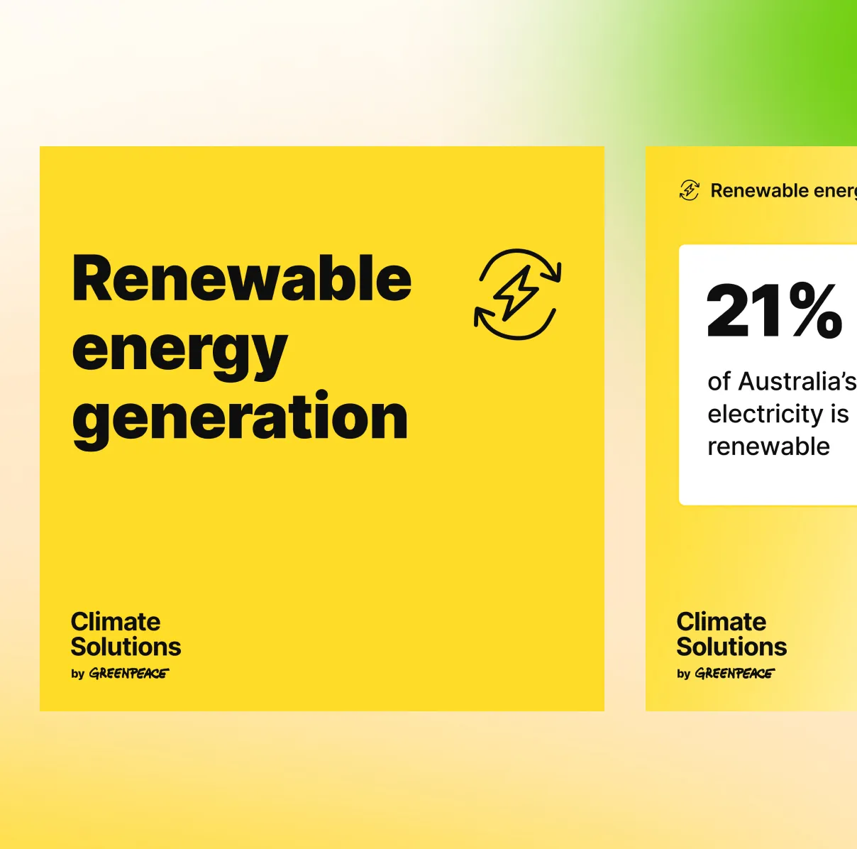 Today greenpeace climate solutions brand b