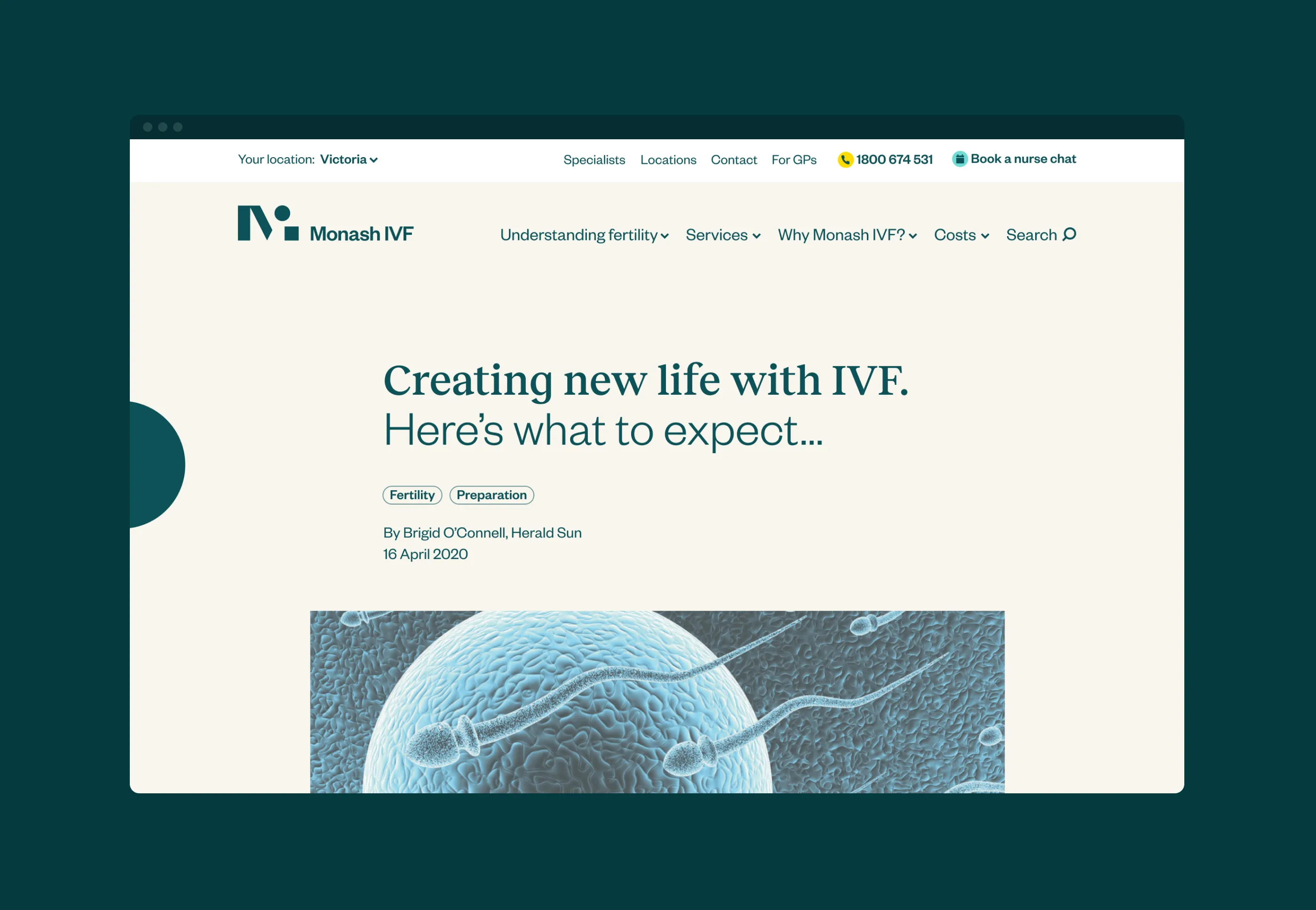 Today monash ivf inclusive fertility e