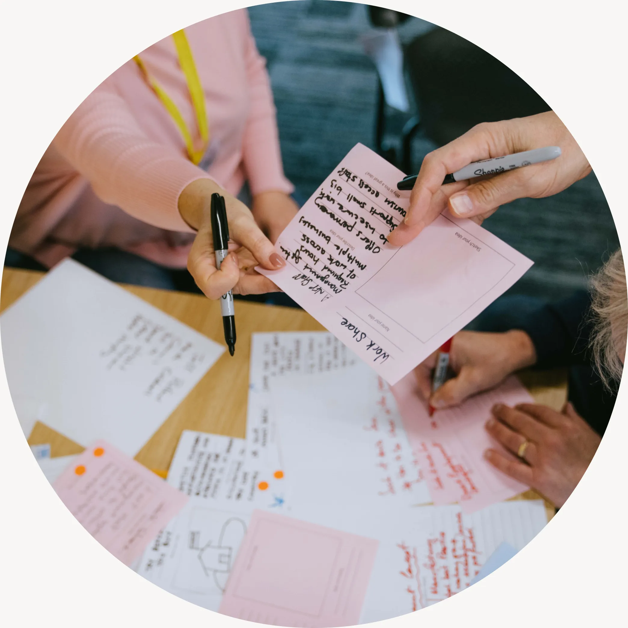 Today services product AI community centred 2